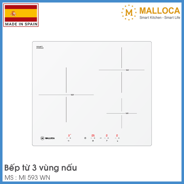 Bếp Từ Malloca MI 593 WN