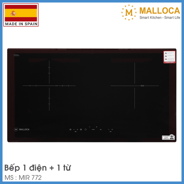 Bếp Điện Từ Malloca MIR 772