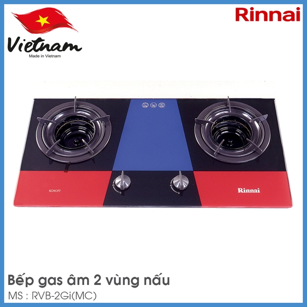 Bếp Gas Âm Rinnai RVB-2Gi(MC)