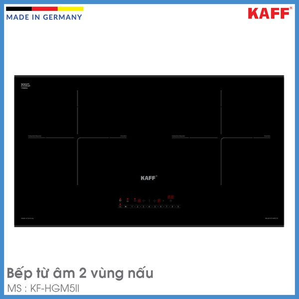 Bếp Từ 2 Vùng Nấu Kaff KF-HGM5II
