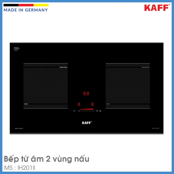 Bếp Từ 2 Vùng Nấu Kaff KF-IH201II