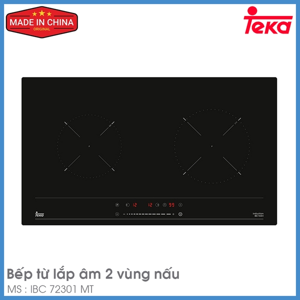 Bếp Từ Đôi Lắp Âm Teka IBC 72301 MT
