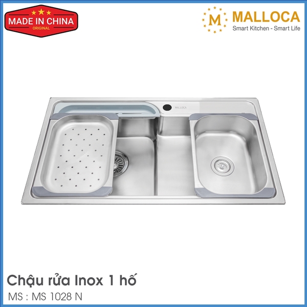 Chậu Rửa Chén Inox Malloca MS 1028 N