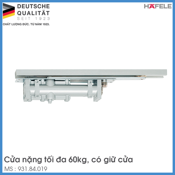 Tay Đẩy Hơi Cùi Chỏ 60Kg Hafele 931.84.019