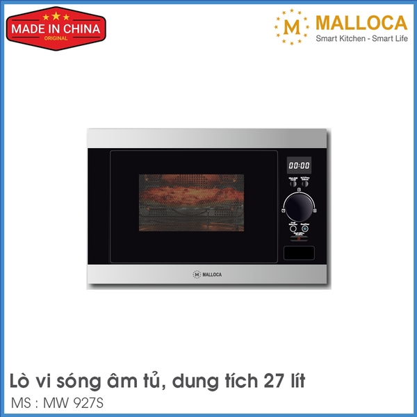 Lò Vi Sóng Âm Tủ Malloca MW-927S