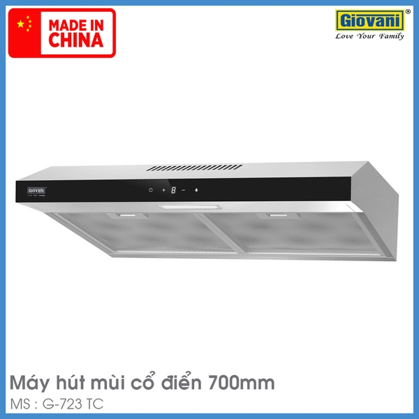 Máy Hút Mùi Cổ Điển Giovani G-723 TC
