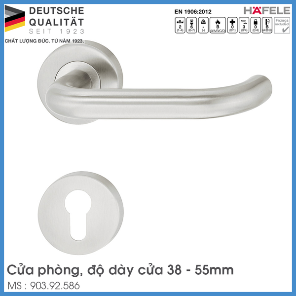 Tay Nắm Gạt Cửa Phòng Hafele 903.92.586