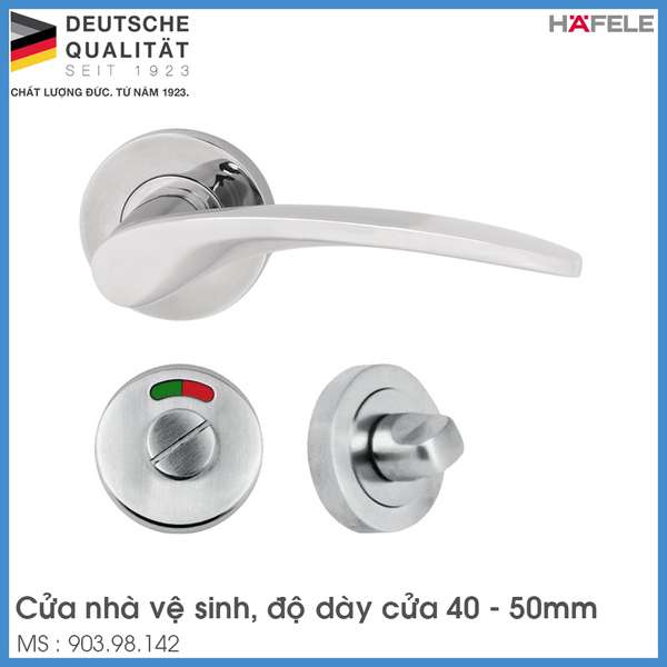 Tay Nắm Gạt Cửa Vệ Sinh Hafele 903.98.142