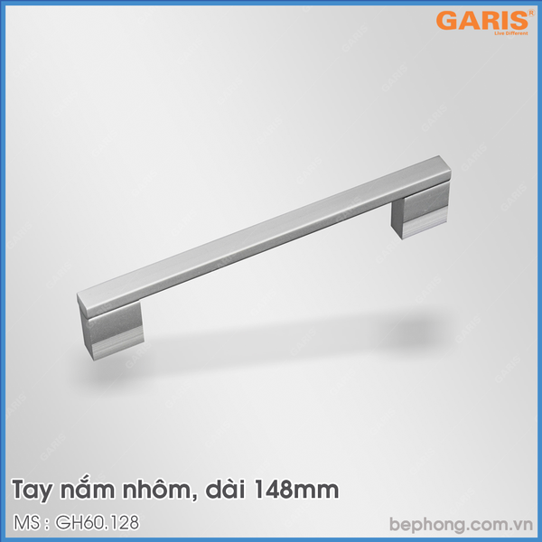 Tay Nắm Tủ Nhôm 148mm Garis GH60.128