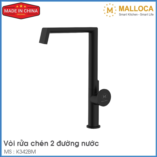 Vòi Chậu Rửa Chén Malloca K342BM