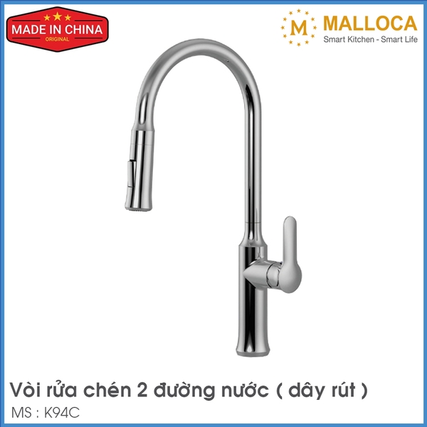 Vòi Chậu Rửa Chén Malloca K94C