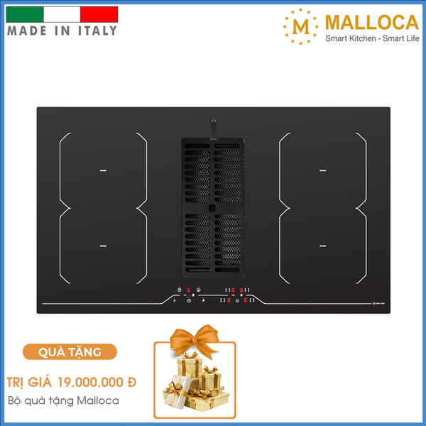 Bếp Từ Kết Hợp Máy Hút Mùi Malloca HIH-864 LI