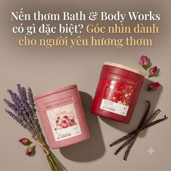 Nến thơm Bath & Body Works có gì đặc biệt? Góc nhìn dành cho người yêu hương thơm