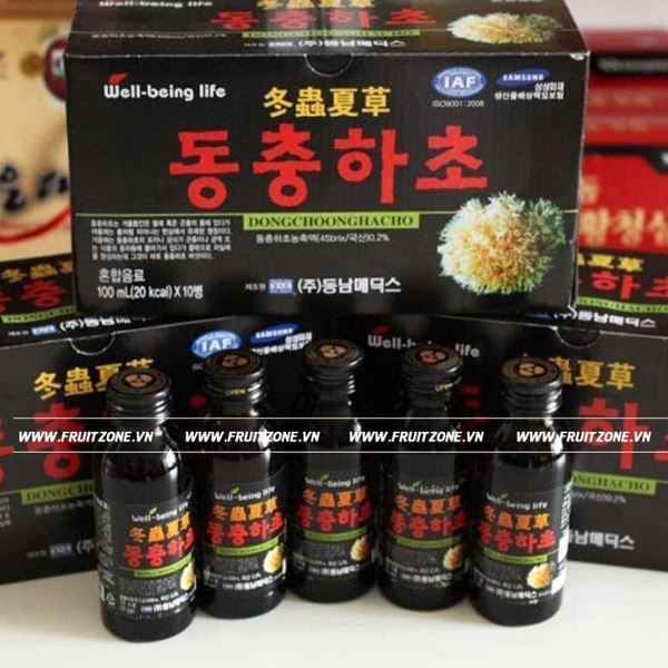 Nước Đông trùng hạ thảo Hàn Quốc