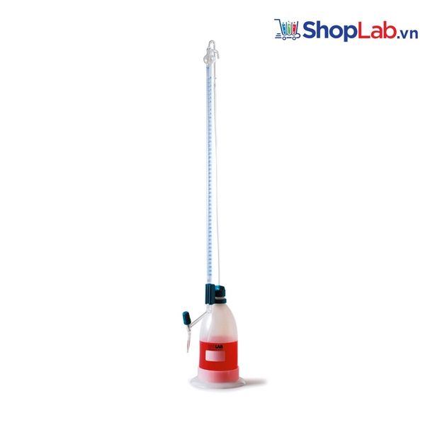 Burete Schilling trong suốt 25ml, vạch chia 0,1ml, sai số 0,05ml 020.03.025 Isolab