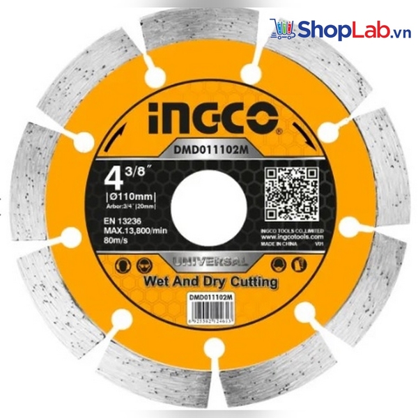 Đĩa cắt gạch khô DMD012302M Ingco