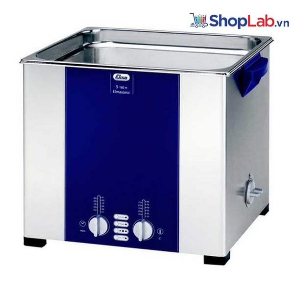 Bể rửa siêu âm 12.75L Elmasonic P 120 H có gia nhiệt 1013777-C Elma