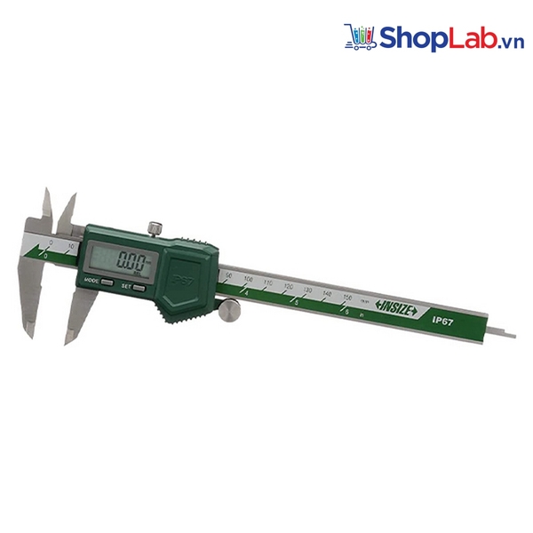 Thước kẹp điện tử chống nước, thanh đo sâu hình tròn 0-150 mm/0-6