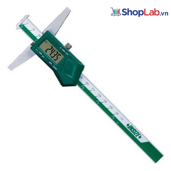 Thước đo sâu điện tử ngàm móc, kết nối không dây 0-200mm/0-8'' 1142-200AWL Insize 