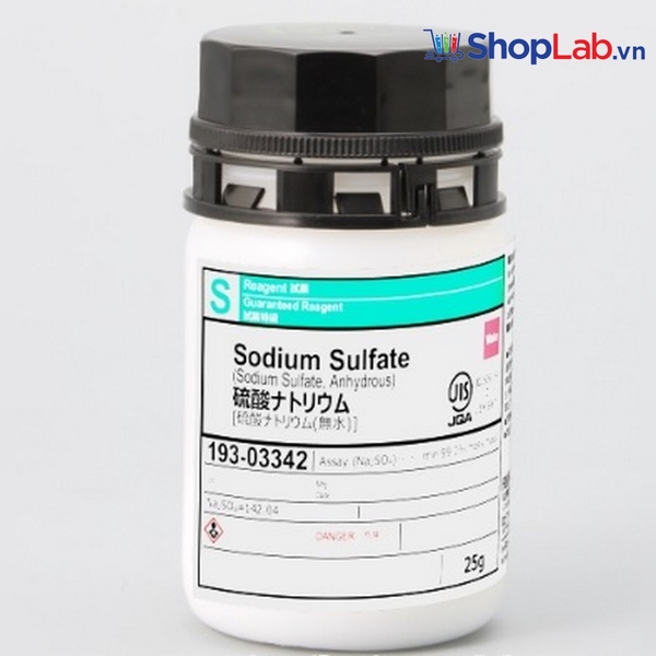 Sodium Sulfate, 99.99+% (25g/chai), Wako - Nhật
