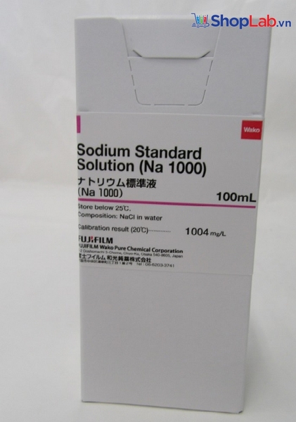 Sodium Standard Solution (100ml/chai), Wako - Nhật