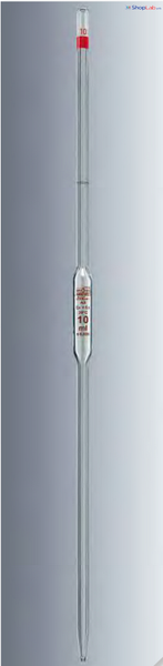 Pipet bầu 4 ml/+-0,030 ml màu nâu B Marienfeld