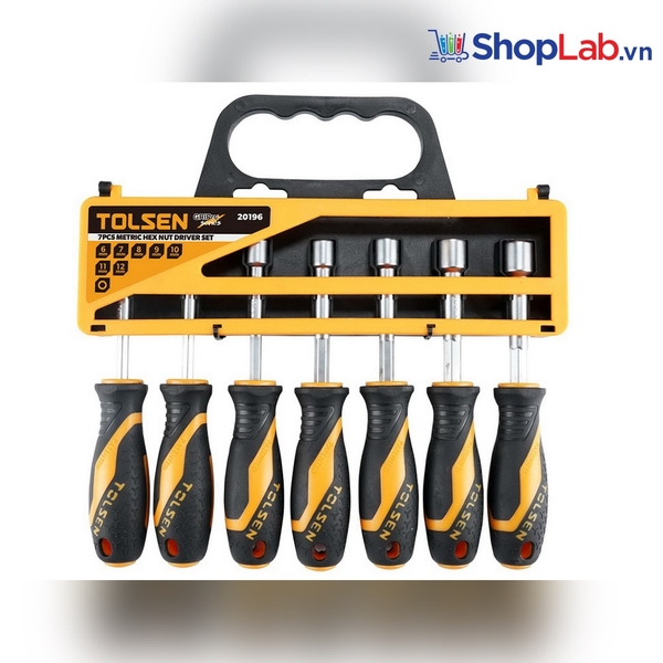 Bộ tua vít siết đai ốc 7PCS hệ mét Tolsen