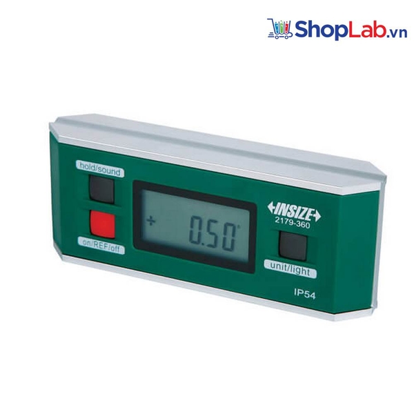 Nivo cân máy điện tử tích hợp đo góc 0-360°/0.05° 2179-360 Insize 