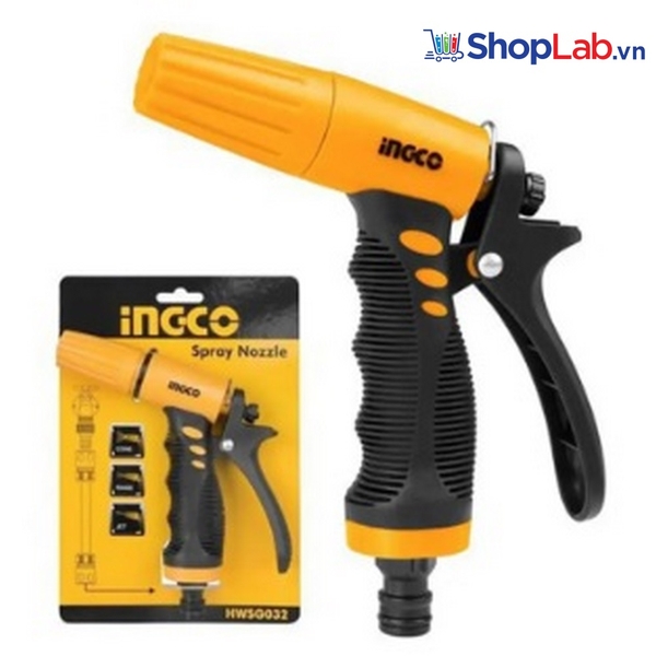 Vòi xịt đa năng đầu thẳng HWSG032 Ingco