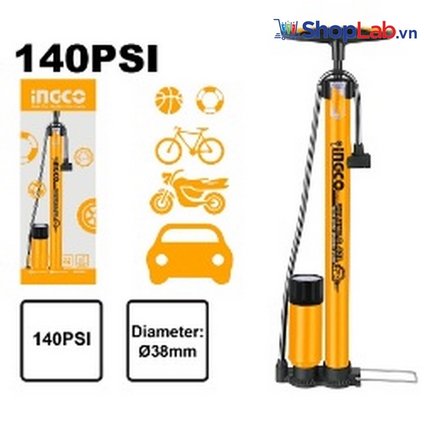 Bơm tay xe đạp MPP3811 Ingco