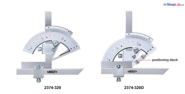 Thước đo góc 2374-320/320D Insize