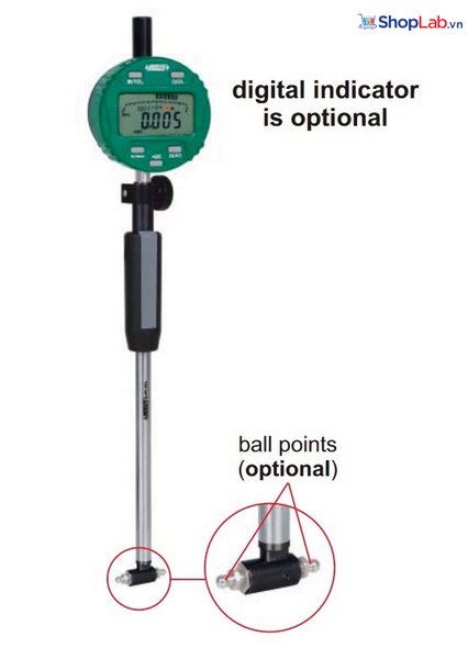 Dụng cụ đo lỗ bánh răng 2428-C5/C5D5 Insize
