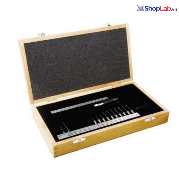 Bộ đồng hồ đo lỗ kín, đầu đo dạng hở 2429-4 Insize