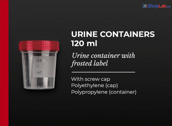 Lọ nhựa đựng mẫu có nắp vặn PP /container 120 ml FLmedical