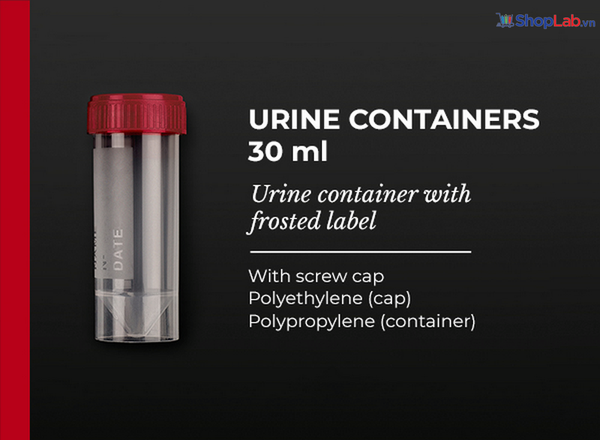 Lọ nhựa đựng mẫu có nắp vặn PP /container 30 ml FLmedical