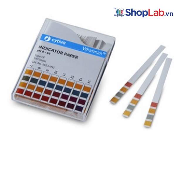 Giấy đo pH 3.8-5.5, 11x100mm 200 cái Whatman