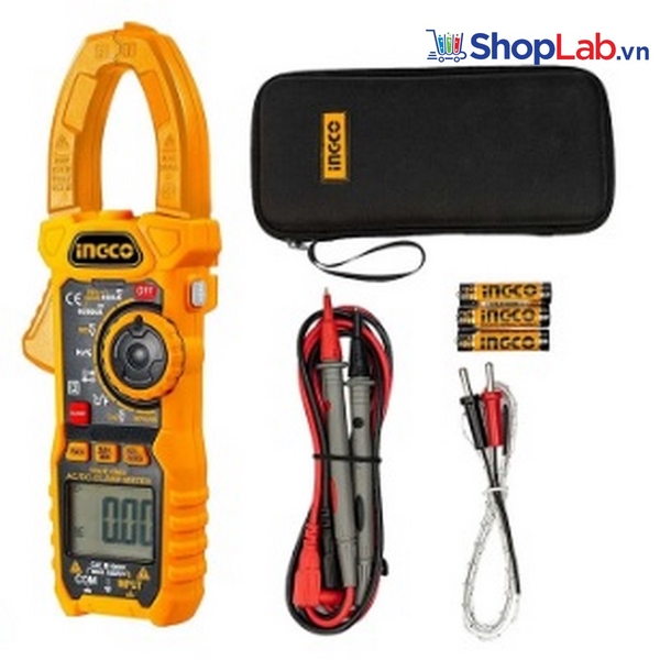 Ampe kìm AC/DC kỹ thuật số DCM10004 Ingco