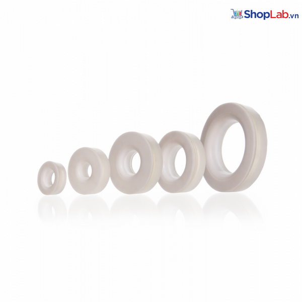 Đệm cao su phủ silicon, cho nắp GL18, 16x8 mm Duran