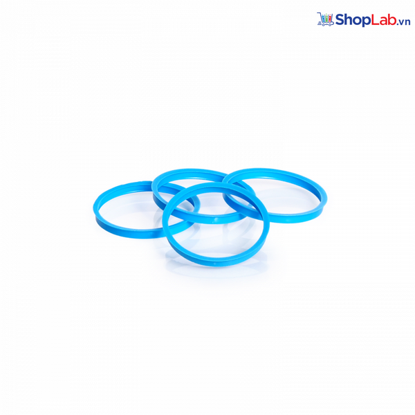 Vòng đệm xanh dương chai Youtility, Cyan PP GL 45 Duran