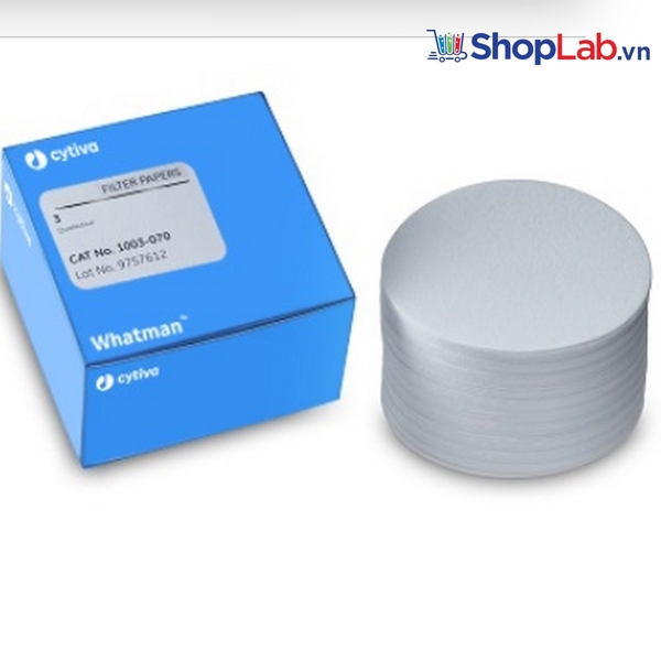 Giấy lọc đ.tính 3, TB 6um, 23mm Whatman