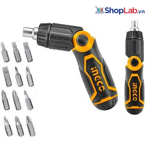 Bộ tua vít đa năng 13 đầu vặn AKISD1208 Ingco