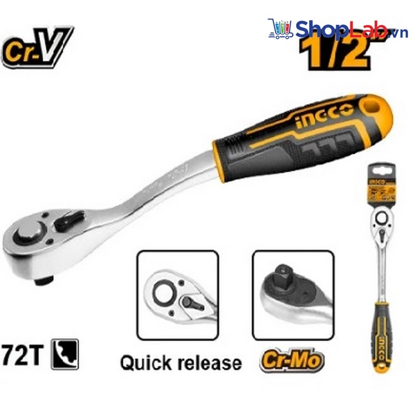 Cần siết 2 chiều HRTH0814 Ingco