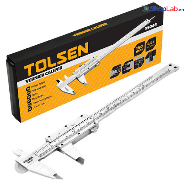 Thước kẹp 150mm Tolsen