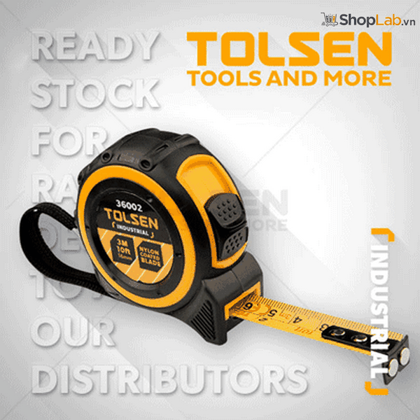 Thước cuộn (công nghiệp) 8mx25mm Tolsen