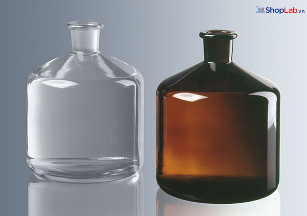 Chai thủy tinh 2 lít cho buret 50ml Marienfeld