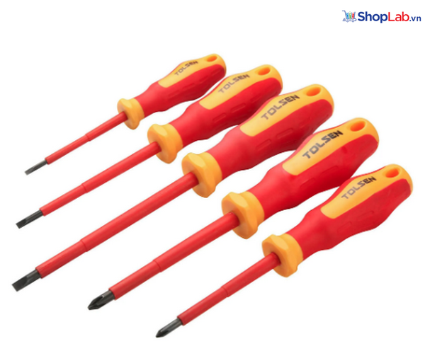 Bộ vít cách điện 5 cây Tolsen