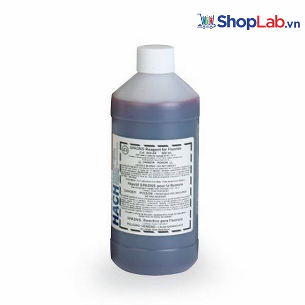 Dung dịch thuốc thử Fluoride SPADNS, 500 mL 44449 Hach