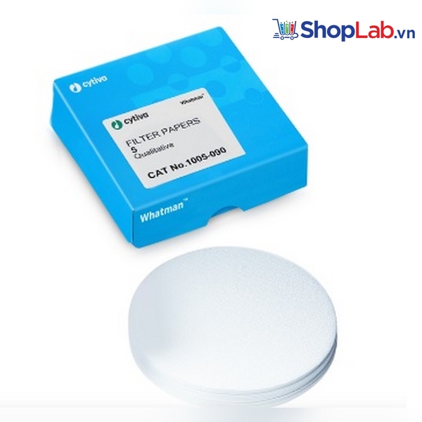 Giấy lọc đ.tính 5, chậm 2.5um, 25mm Whatman