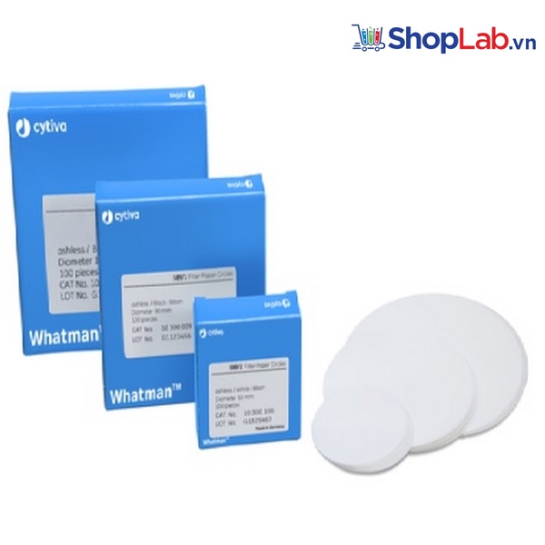 Giấy lọc S/S đ.lượng 589/3, chậm 2um, 12.8mm Whatman