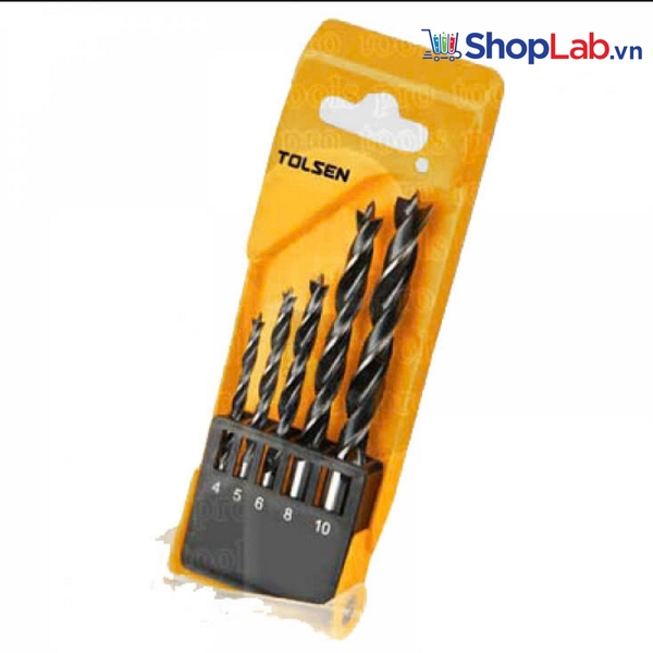 Bộ 5 cây khoan gỗ 75625 Tolsen